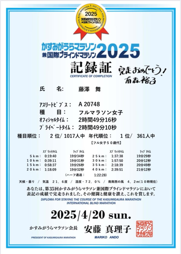 藤澤記録証